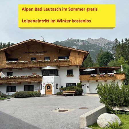 W2 Haus Ganghofer Apartamento Leutasch Exterior foto